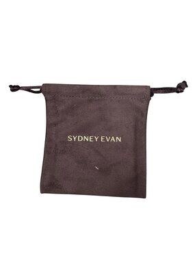 Sydney Evan Brown Suede Drawstring Jewelry Pouch 3x3.5 Bracelet Necklace Earring